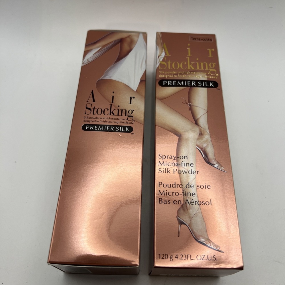 Air Stocking X2 Premier Silk Terra-Cotta Spray-On Leg Makeup 120g Flawless Legs